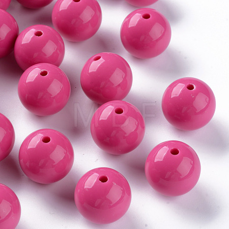 Opaque Acrylic Beads MACR-S370-C20mm-A13-1