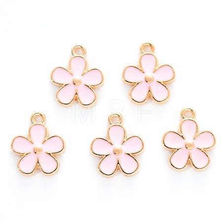 Alloy Enamel Charms ENAM-R059-02A-RS-1