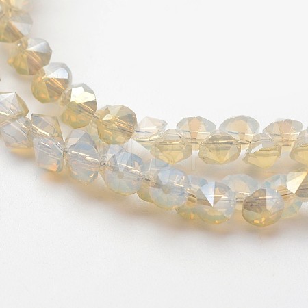 Electroplate Glass Bead Strands EGLA-J138-A-HR02-1