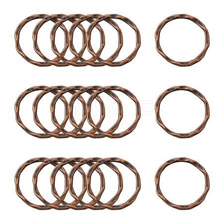 Tibetan Style Linking Rings X-PALLOY-A017-R-FF-1