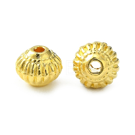 Tibetan Style Alloy Bicone Beads TIBEB-7692-G-NR-1