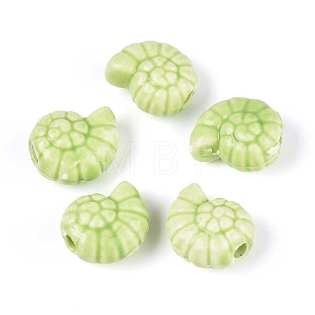 Handmade Porcelain Ceramic Beads PORC-T133-25D-1