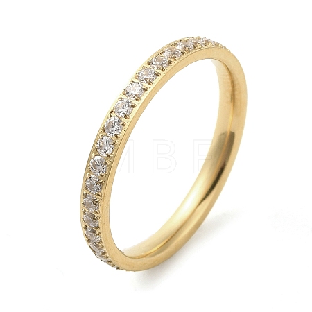 Ion Plating(IP) 304 Stainless Steel Rings RJEW-K268-06G-1