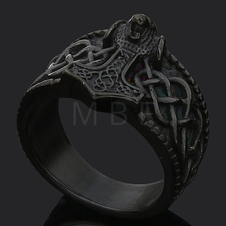 Viking 304 Stainless Steel Finger Rings for Men FS-WGB3F16-13-1