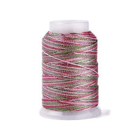 5 Rolls 9-Ply Braided Nylon Strings with Metallic Thread OCOR-Q062-01H-1