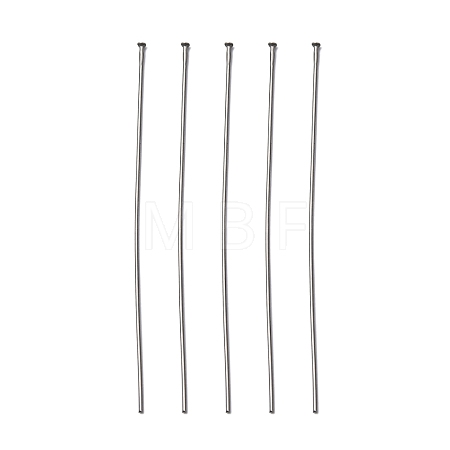 Tarnish Resistant 304 Stainless Steel Flat Head Pins STAS-R046-65mm-1