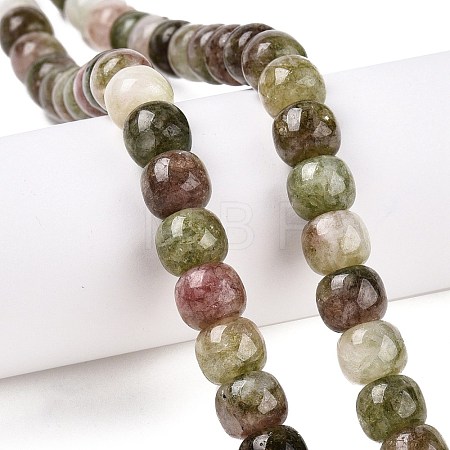Dyed Natural White Jade Beads Strands G-T138-151-1