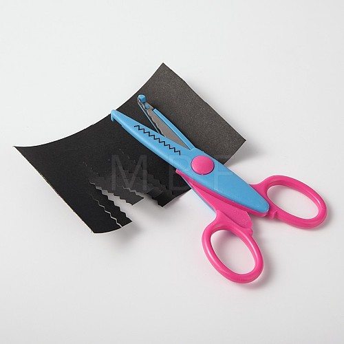 Small Iron Craft Lace Scissors AJEW-M010-04-1