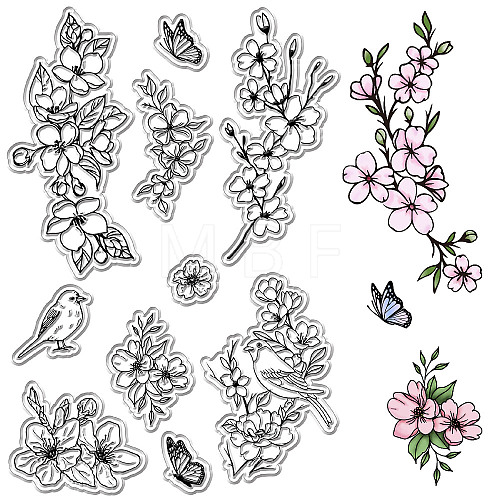 Custom PVC Plastic Clear Stamps DIY-WH0439-0387-1