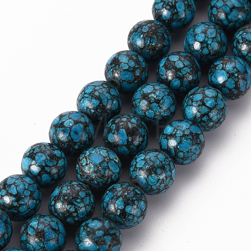 Natural Jasper Beads Strands G-T132-034A-1