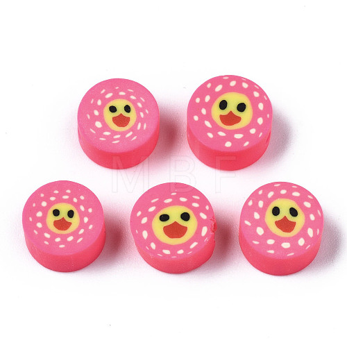 Handmade Polymer Clay Beads CLAY-N008-035G-1