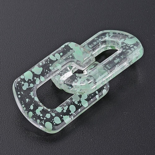 Transparent Acrylic Linking Rings OACR-N009-017A-09-1