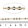 Brass Enamel Figaro Chains CHC-L053-09G-01-3