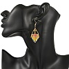 Glass Beads Braided Dangle Earrings EJEW-MZ00786-02-2