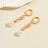 Brass Leverback Earrings HP3510-1-2