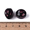 Handmade Silver Foil Glass Beads FOIL-N034-01F-3