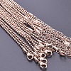 2MM Unisex 304 Stainless Steel Ball Chains Necklaces YT0712-3-1