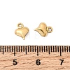 304 Stainless Steel Pendants STAS-G389-02G-06-3