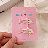 Alloy Snap Hair Clips PW-WG21B52-04-1