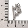 304 Stainless Steel Pendant Rhinestone Settings STAS-H223-01AS-08-3