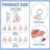 10Pcs 2 Colors Natural Baroque Keshi Pearl Pendants PALLOY-TAC0308-4