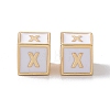 Rack Plating Brass Enamel Beads KK-B060-04G-04X-2