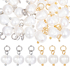 30Pcs 2 Colors Natural Cultured Freshwater Pearl Pendant PALLOY-GA00037-1
