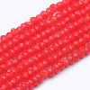 Opaque Glass Beads Strands GLAA-R200-B08-1