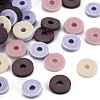 Handmade Polymer Clay Beads Strands CLAY-R089-8mm-T015-2
