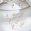 8Pcs Brass Charms KK-LP0001-85Z-1