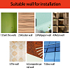 Acrylic Mirror Wall Stickers Decal DIY-CN0001-13B-V-3
