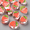 Transparent Enamel Acrylic Beads TACR-S155-003A-1