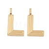 304 Stainless Steel Pendants STAS-L022-589L-1