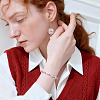 105Pcs 3 Styles Electroplate Opaque Solid Color Glass Beads Strands GLAA-TA0004-40A-9