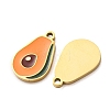 304 Stainless Steel Pendants STAS-C184-12B-G-2