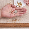 Craftdady 90Pcs 9 Style Brass Spacer Beads KK-CD0001-16G-16