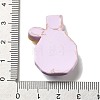 Electroplate Opaque Resin Cabochons RESI-S10-03B-3