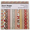 12 Sheets 12 Styles Scrapbook Paper Pad SCRA-PW0004-208-1