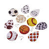 DIY Sport Style Earring Making Kit DIY-TA0006-46-2