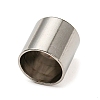 Non-Tarnish 304 Stainless Steel Cord Ends STAS-L270-01G-P-3
