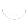 304 Stainless Steel Singapore Chain Necklaces NJEW-JN05167-02-2