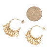 Brass Teardrop Chandelier Earrings EJEW-TA00784-3