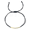 Brass Beads Braided Bead Bracelets BZ6488-2-1