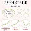 20Pcs Waxed Polyester Cord Bracelet Making AJEW-TAC00092-3