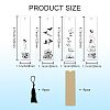 4 Sets Acrylic Bookmark Pendants for Teachers' Day DIY-GL0004-26C-3