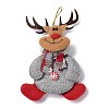 Christmas Polyester with Resin Pendant Decorations LS-FIND-D030-01B-1