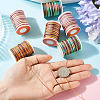 6Rolls 6 Styles Segment Dyed Polyester Thread NWIR-TA0001-47B-5