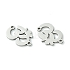 201 Stainless Steel Connector Charms STAS-U003-04P-2