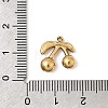 304 Stainless Steel Pendants STAS-G389-02G-02-3