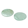 Spray Painted Natural Capiz Shell Pendants SHEL-C010-12B-2
